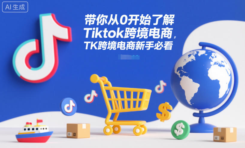 带你从0开始了解Tiktok跨境电商,TK跨境电商新手必看