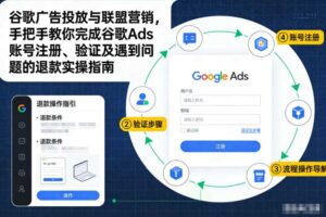 谷歌广告投放与联盟营销，手把手教你完成谷歌Ads账号注册、验证及遇到问题的退款实操指南