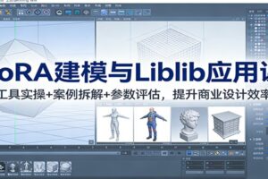 LoRA建模与Liblib应用课：工具实操+案例拆解+参数评估，提升商业设计效率
