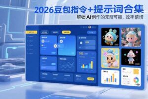 2026豆包指令+提示词合集，解锁AI创作的无限可能，效率倍增