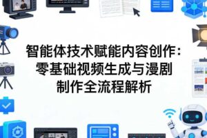 AI智能体技术赋能内容创作：零基础视频生成与漫剧制作全流程解析