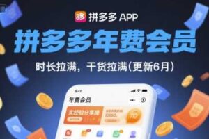 拼多多年费会员,实经验分享操,时长拉满,干货拉满(更新26年06月02日)
