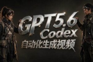 (19393期)GPT5.6+Codex自动化视频生成:提示词设计×角色设定×封面海报×工作流思路,高效产出AI视频