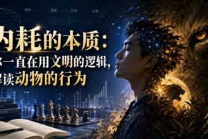 付费文章:内耗的本质:你一直在用文明的逻辑,解读动物的行为