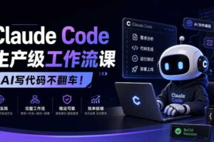 Claude Code生产级工作流课,AI写代码不翻车!【原创双语字幕】